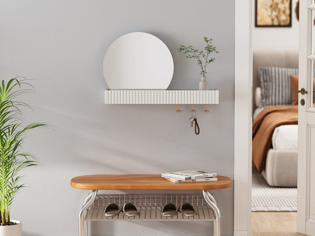 Encounter Home Aesthetics: HLR Round Mirror, Lighting Up a New Style for Your Space