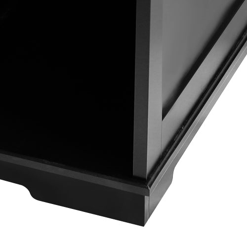 HLR® Hidden Flip-Top Cat Litter Box Furniture Wooden Enclosure Spacious for Medium & Large Cats