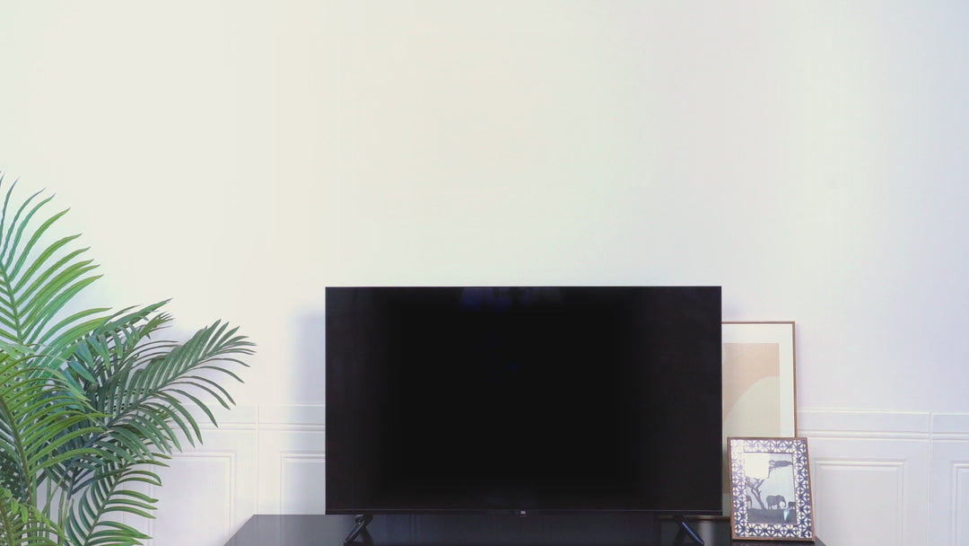 HLR® Mid Century Modern Fluted TV Stand with Stylish Storage for Living Room & Bedroom